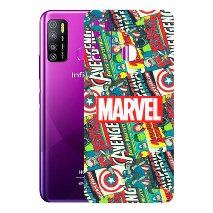 INFINIX Phone Skins (All Models) - Marvel Comic Lover - Matte Finish (M-30) Infinix Hot 9 PRO