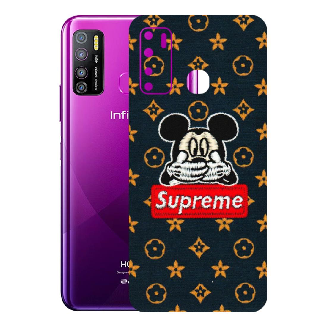 INFINIX Phone Skins (All Models) - Mickey Supreme - Matte Finish (M-83) Infinix Hot 9 PRO