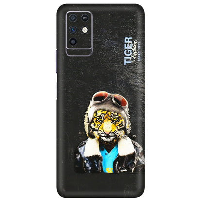 INFINIX Phone Skins (All Models) - Rider Tiger - 3D Embossed Finish (L-113) Infinix Note 10