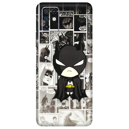 INFINIX Phone Skins (All Models) - Toon Batman - 3D Embossed Finish (L-182) Infinix Note 10