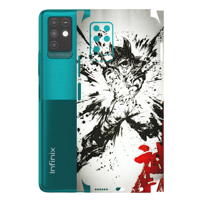 INFINIX Phone Skins (All Models) - DBZ - 3D Embossed Finish (L-206) Infinix Note 10