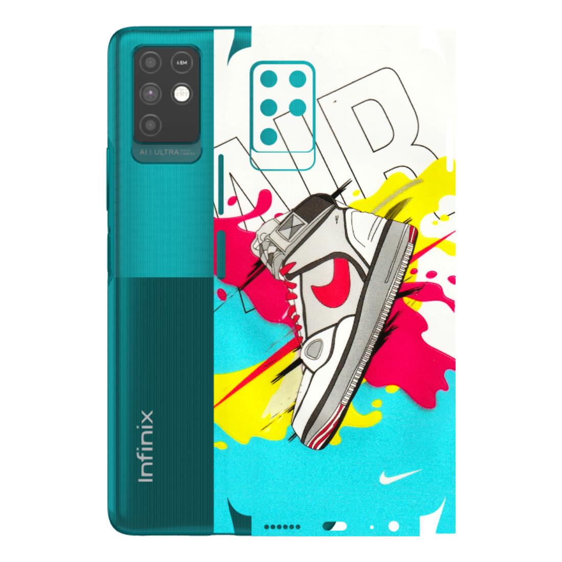 INFINIX Phone Skins (All Models) - Sneaker - 3D Embossed Finish (L-207) Infinix Note 10