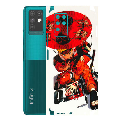 INFINIX Phone Skins (All Models) - Naruto - 3D Embossed Finish (L-208) Infinix Note 10