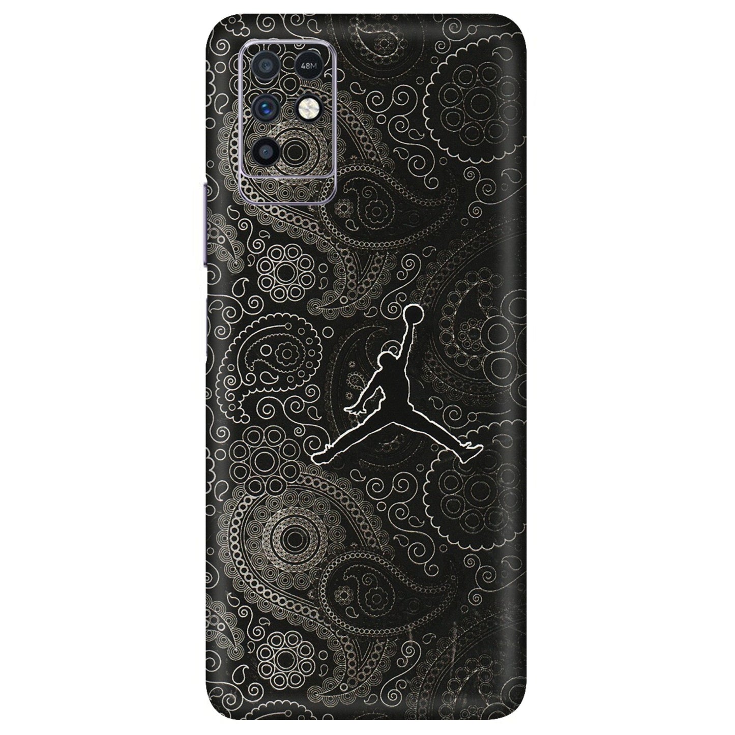 INFINIX Phone Skins (All Models) - Basketball Player Artwork - 3D Embossed Finish (L-215) Infinix Note 10