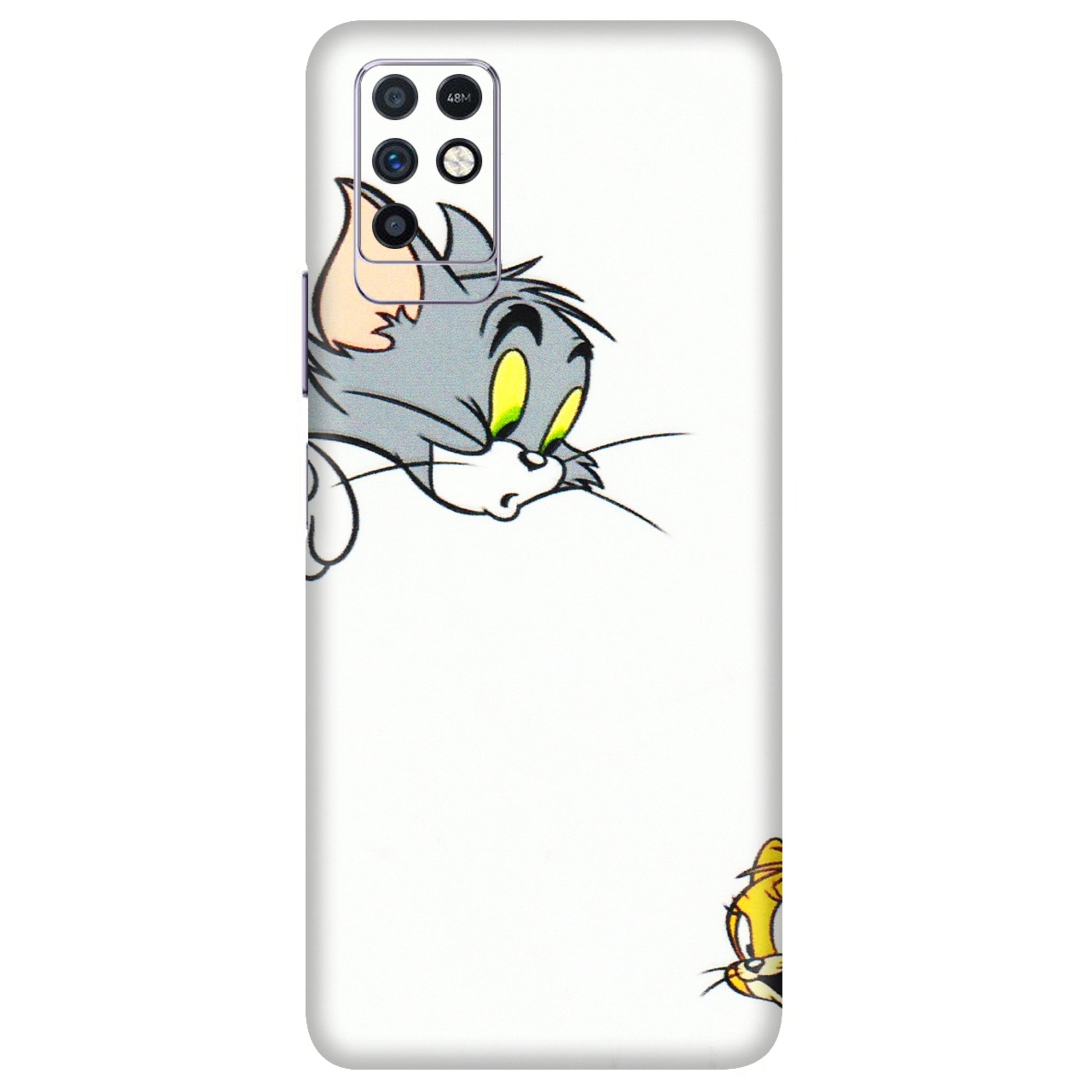 INFINIX Phone Skins (All Models) - Cute Tom And Jerry - 3D Embossed Finish (L-220) Infinix Note 10