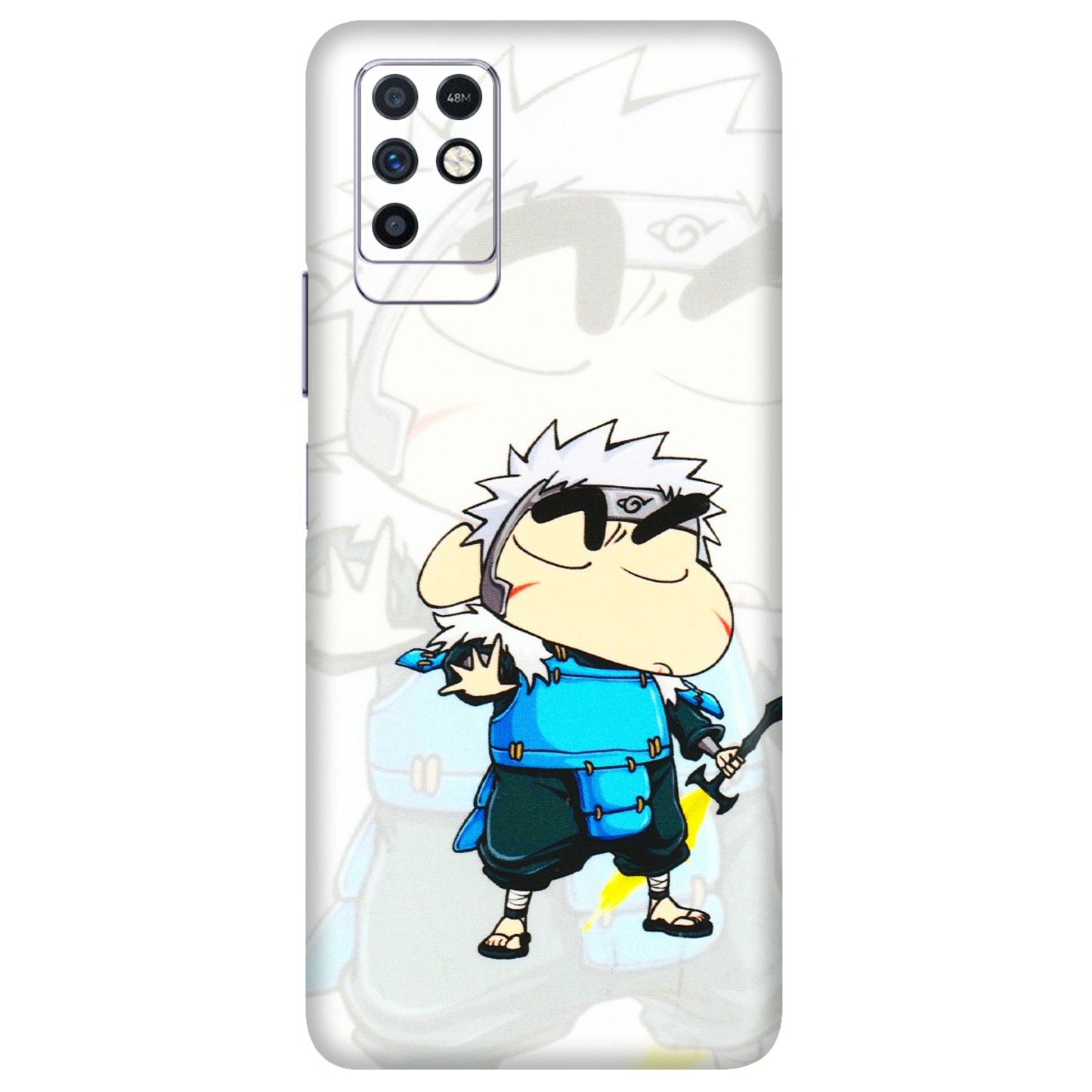 INFINIX Phone Skins (All Models) - Angry Young Shinchan - 3D Embossed Finish (L-226) Infinix Note 10