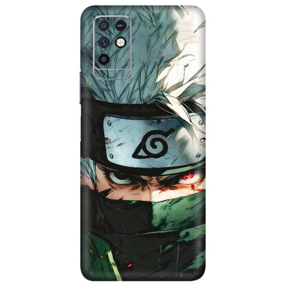 INFINIX Phone Skins (All Models) - Kakashi Red Eye Focus - 3D Embossed Finish (L-227) Infinix Note 10