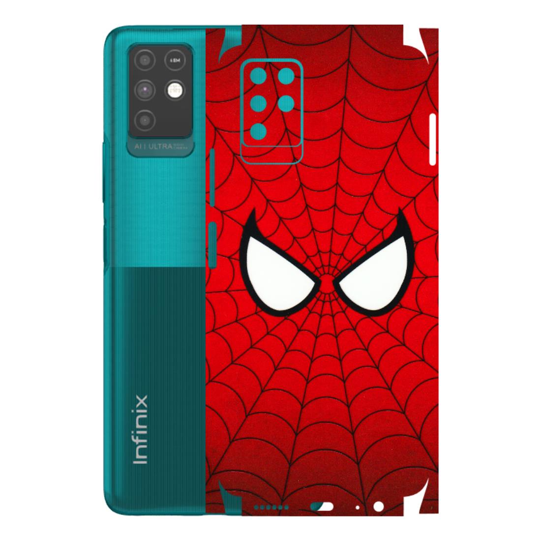 INFINIX Phone Skins (All Models) - Spidey Eyes - 3D Embossed Finish (L-257) Infinix Note 10