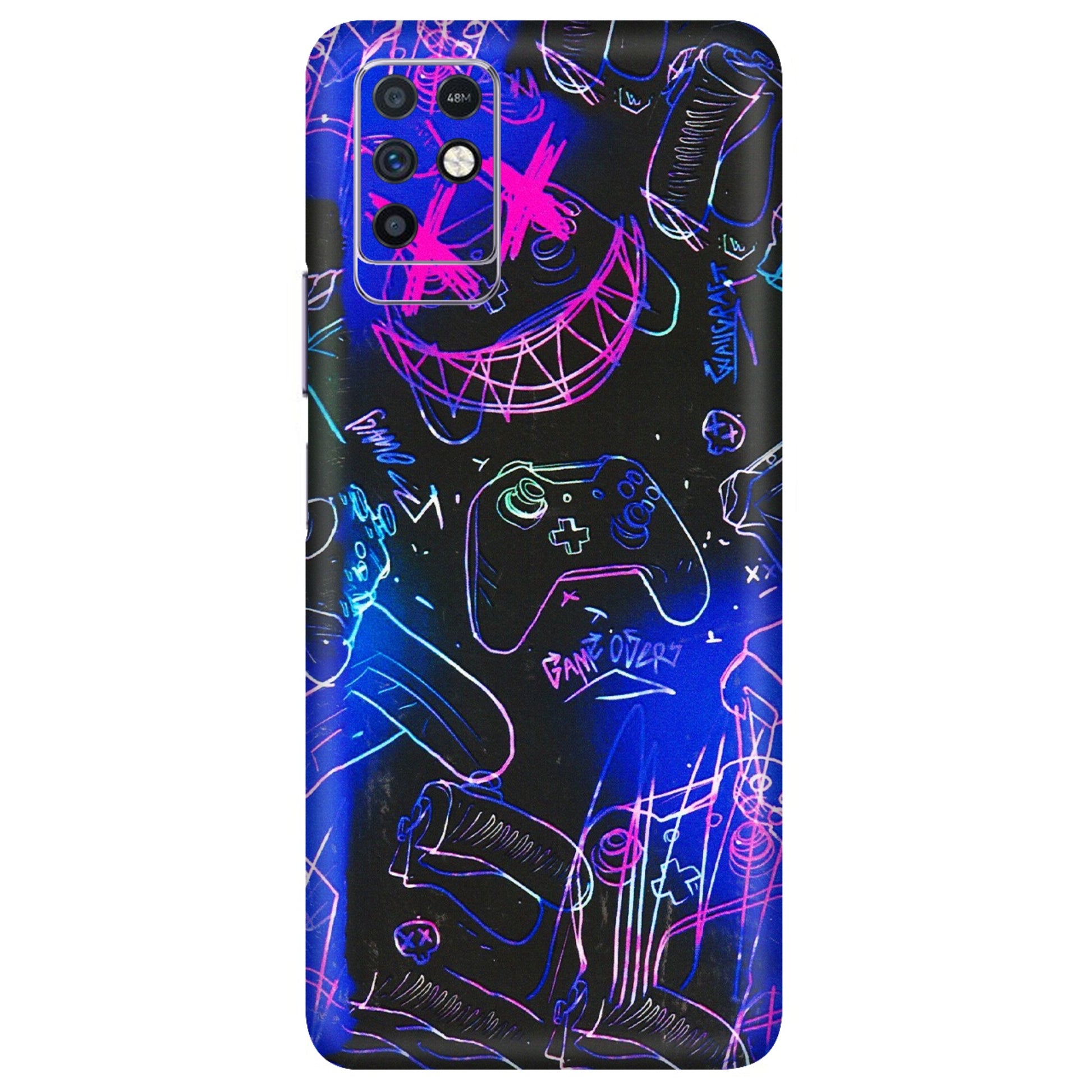 INFINIX Phone Skins (All Models) - Gamers Paradise - 3D Embossed Finish (L-258) Infinix Note 10