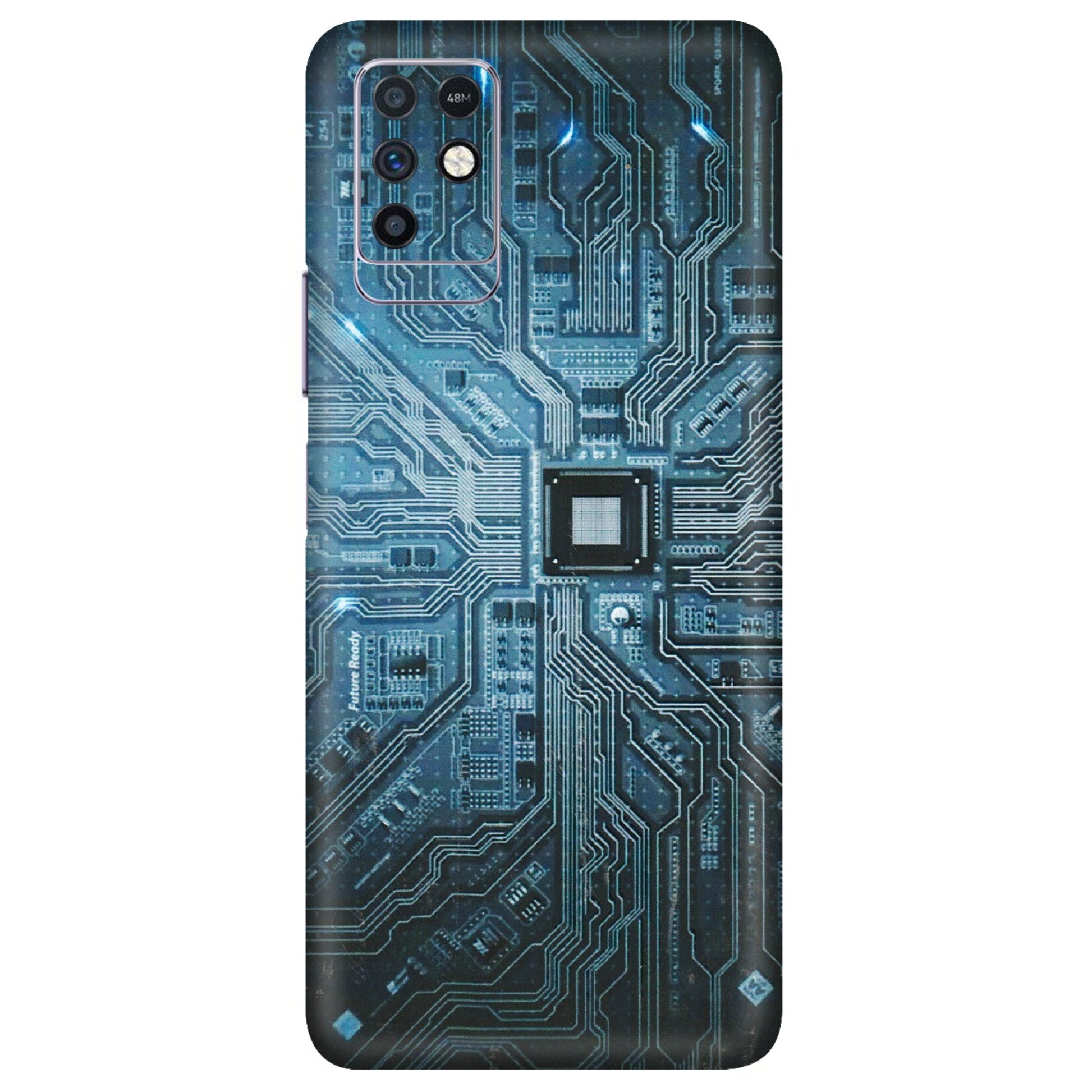 INFINIX Phone Skins (All Models) - Original Circuit - 3D Embossed Finish (L-267) Infinix Note 10