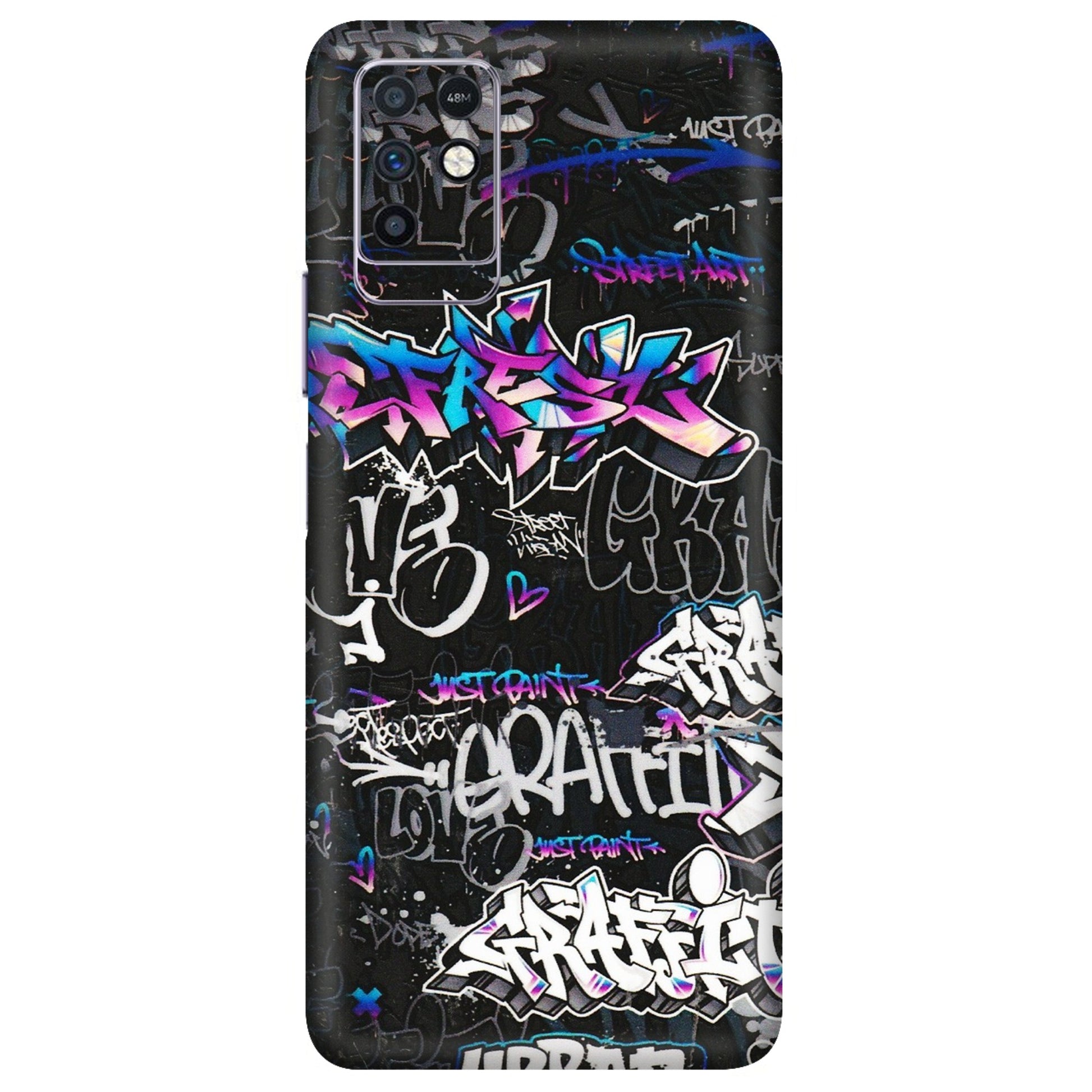 INFINIX Phone Skins (All Models) - Graffiti Killer - 3D Embossed Finish (L-274) Infinix Note 10