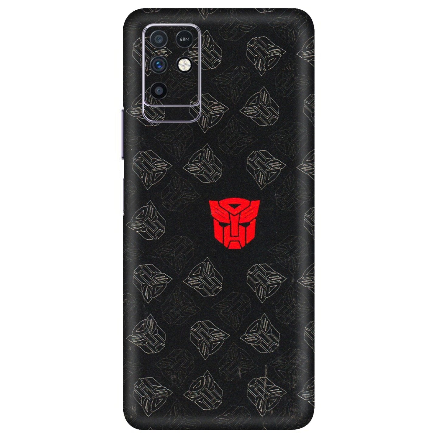 INFINIX Phone Skins (All Models) - Transformers Devastation - 3D Embossed Finish (L-301) Infinix Note 10