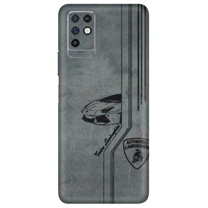 INFINIX Phone Skins (All Models) - New Lamborgini Aventador - 3D Embossed Finish (L-321) Infinix Note 10