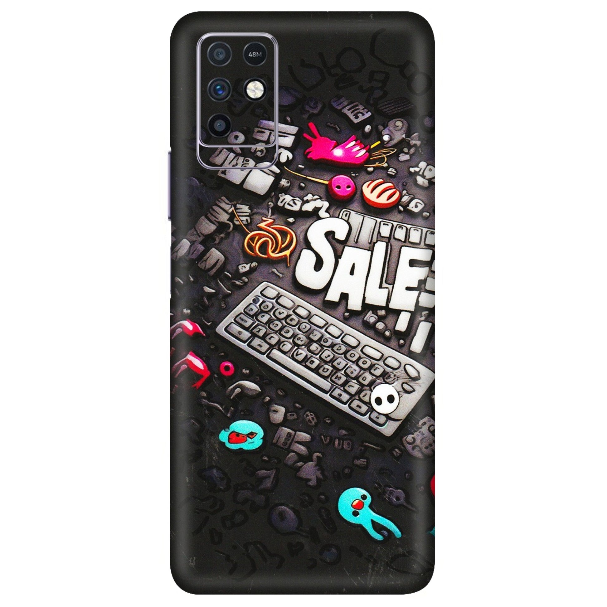 INFINIX Phone Skins (All Models) - Gadgets Sale - 3D Embossed Finish (L-50) Infinix Note 10