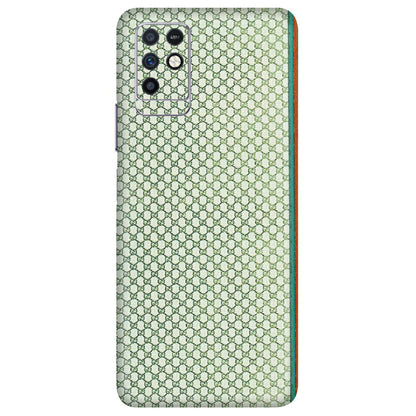 INFINIX Phone Skins (All Models) - Gucci Fabric Pattern - 3D Embossed Finish (L-73) Infinix Note 10