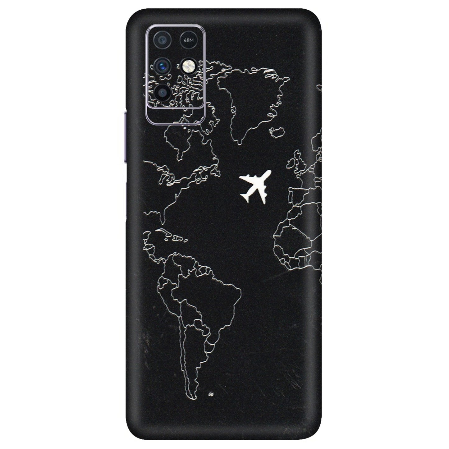 INFINIX Phone Skins (All Models) - Never Ending Travel - 3D Embossed Finish (L-79) Infinix Note 10