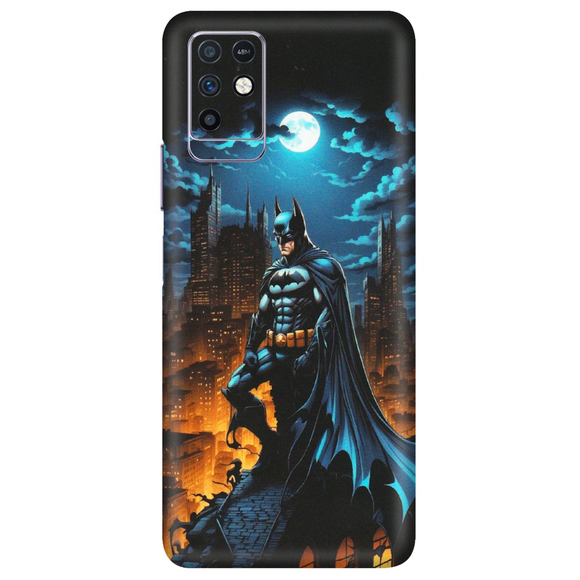 INFINIX Phone Skins (All Models) - Batman Arkham City - Matte Finish (M-01) Infinix Note 10
