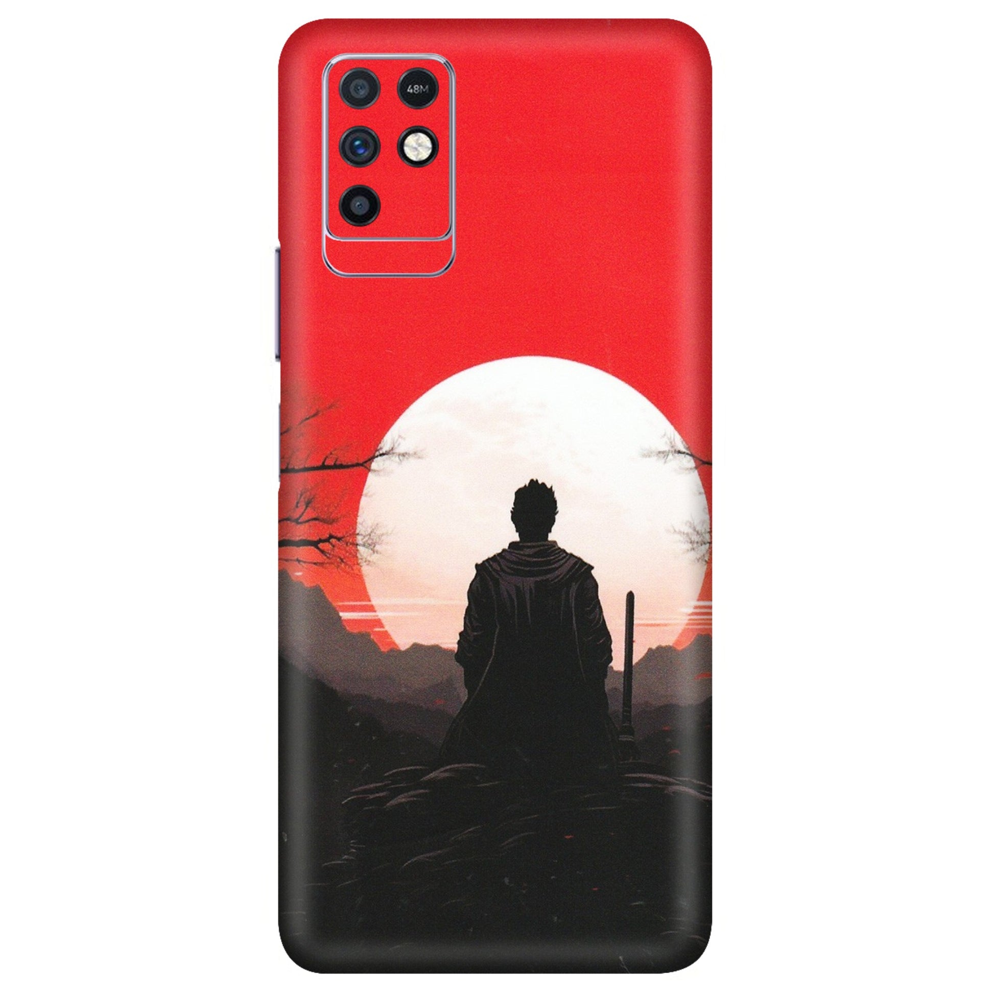 INFINIX Phone Skins (All Models) - Samurai Anime - Matte Finish (M-141) Infinix Note 10