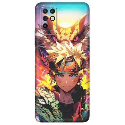 INFINIX Phone Skins (All Models) - Angry Naruto Anime - Matte Finish (M-148) Infinix Note 10