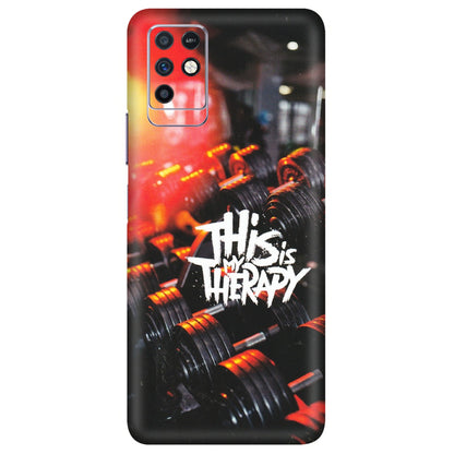 INFINIX Phone Skins (All Models) - GYM Lover Therapy - Matte Finish (M-160) Infinix Note 10