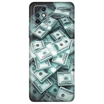 INFINIX Phone Skins (All Models) - Hundred Dollar Bill - Matte Finish (M-162) Infinix Note 10