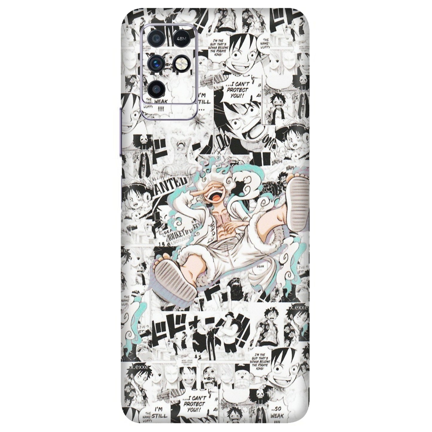 INFINIX Phone Skins (All Models) - One Piece Comic - Matte Finish (M-168) Infinix Note 10