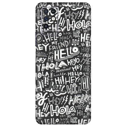 INFINIX Phone Skins (All Models) - Hi Hello Doodles - Matte Finish (M-25) Infinix Note 10