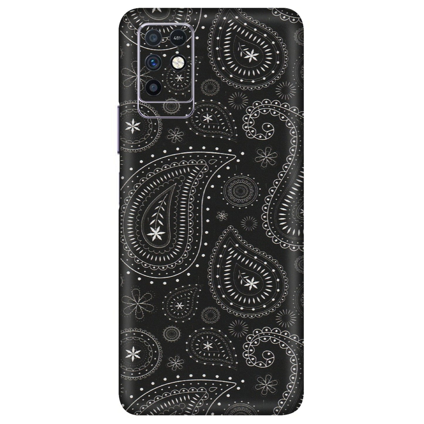 INFINIX Phone Skins (All Models) - Black Sober Kerry - Matte Finish (M-37) Infinix Note 10