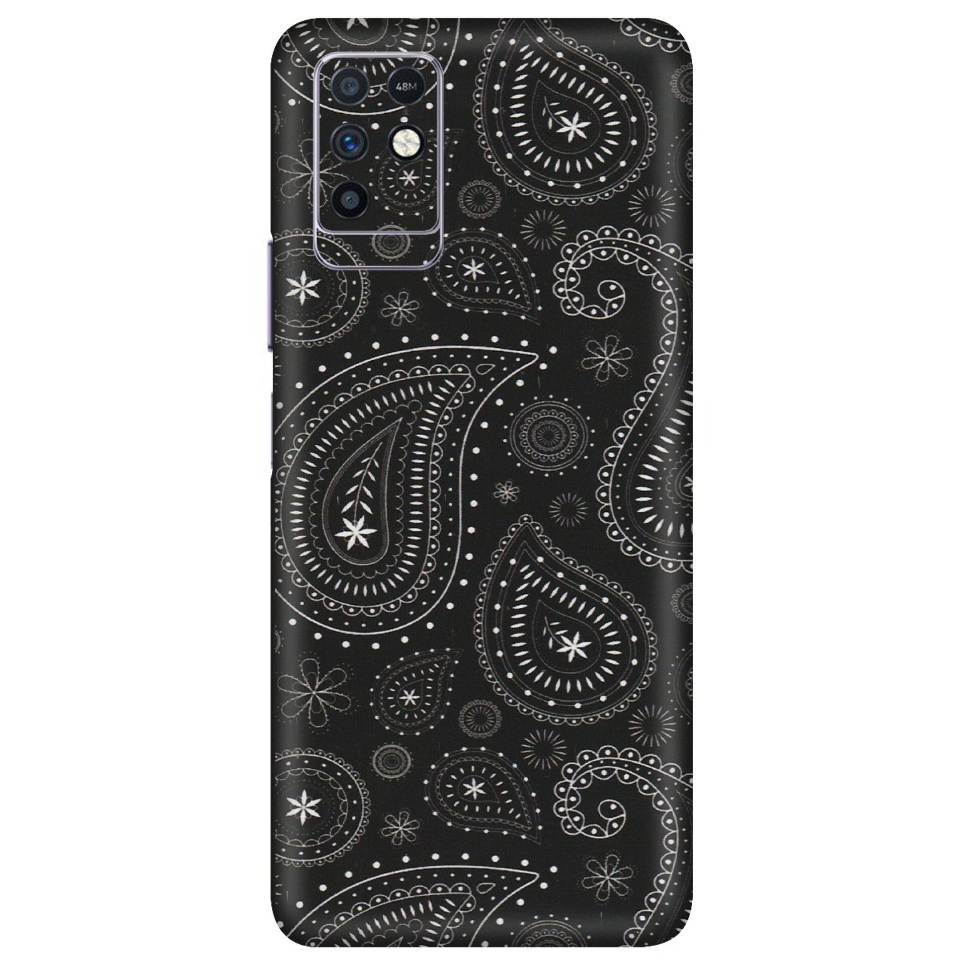 INFINIX Phone Skins (All Models) - Black Sober Kerry - Matte Finish (M-37) Infinix Note 10