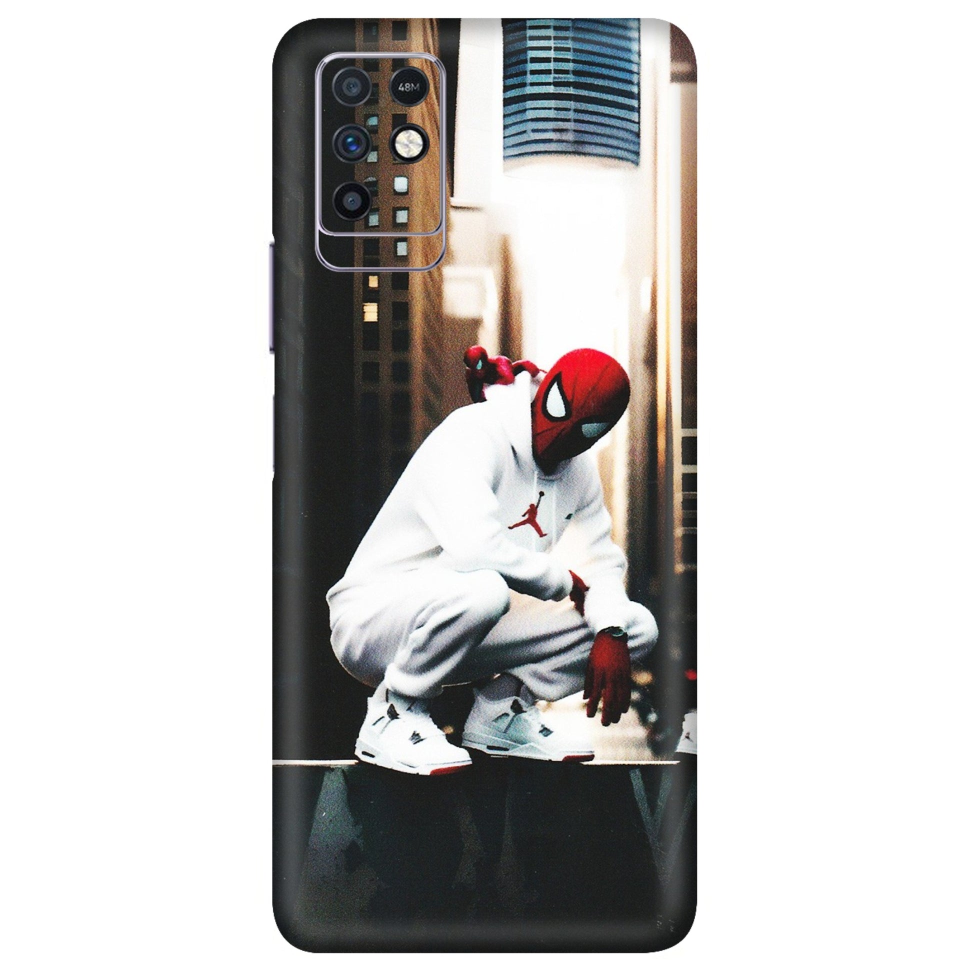INFINIX Phone Skins (All Models) - Sportsman Spider Man - Matte Finish (M-94) Infinix Note 10