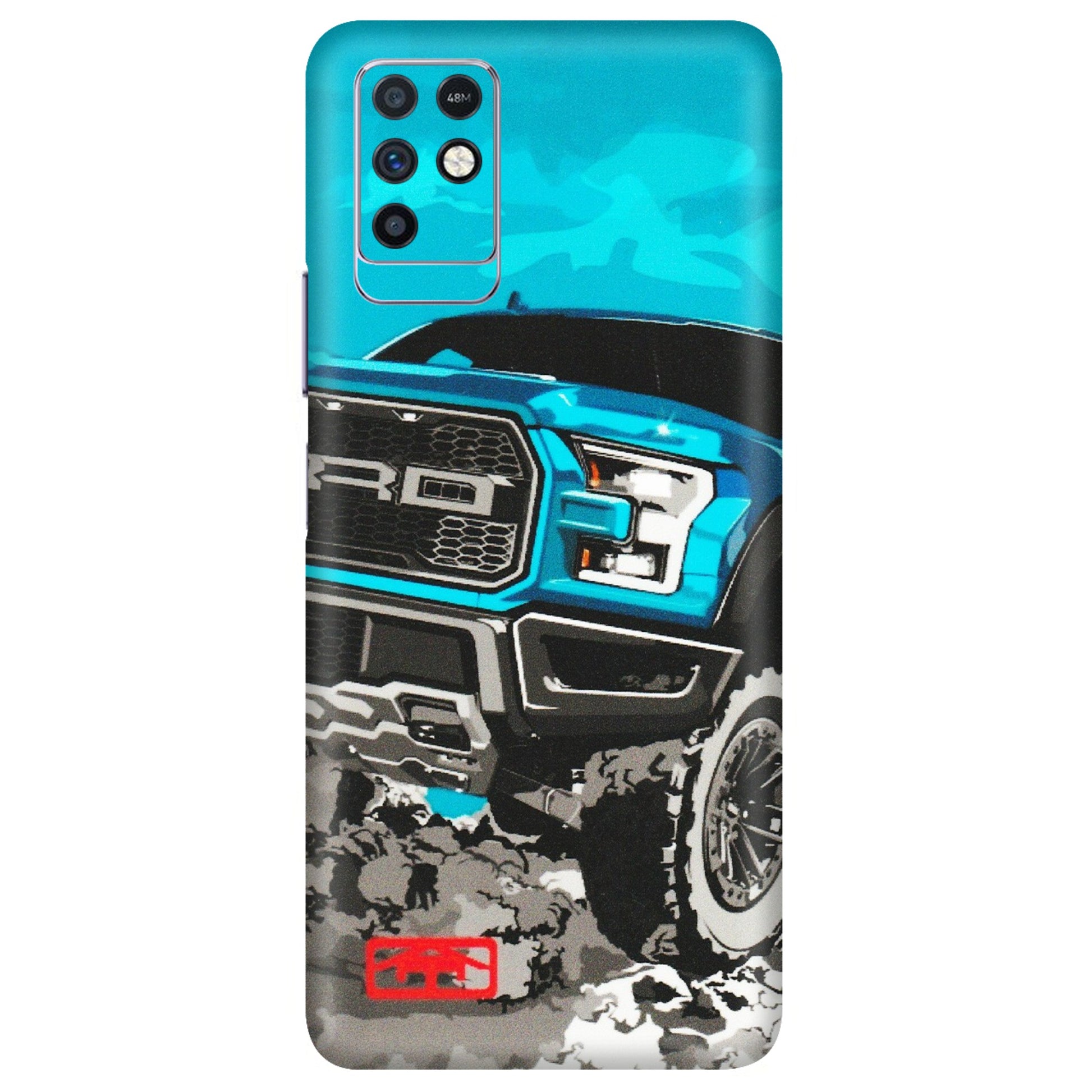 INFINIX Phone Skins (All Models) - Off Roading Lover - Matte Finish (M-95) Infinix Note 10