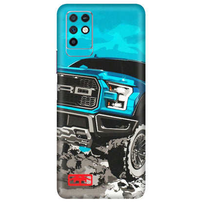 INFINIX Phone Skins (All Models) - Off Roading Lover - Matte Finish (M-95) Infinix Note 10