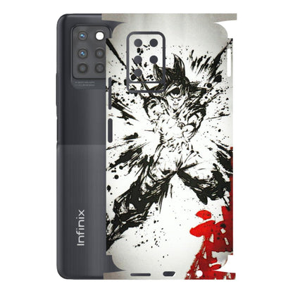 INFINIX Phone Skins (All Models) - DBZ - 3D Embossed Finish (L-206) Infinix Note 10 PRO
