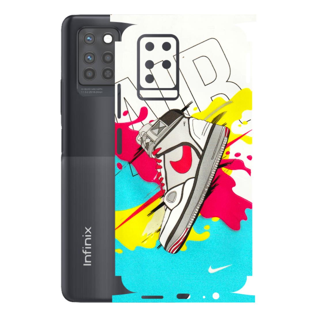 INFINIX Phone Skins (All Models) - Sneaker - 3D Embossed Finish (L-207) Infinix Note 10 PRO