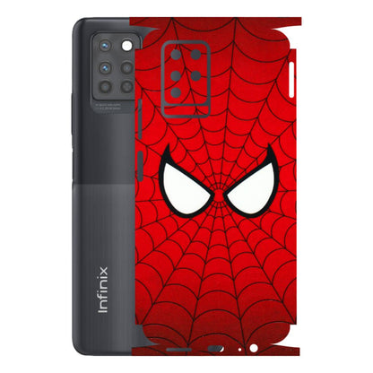 INFINIX Phone Skins (All Models) - Spidey Eyes - 3D Embossed Finish (L-257) Infinix Note 10 PRO