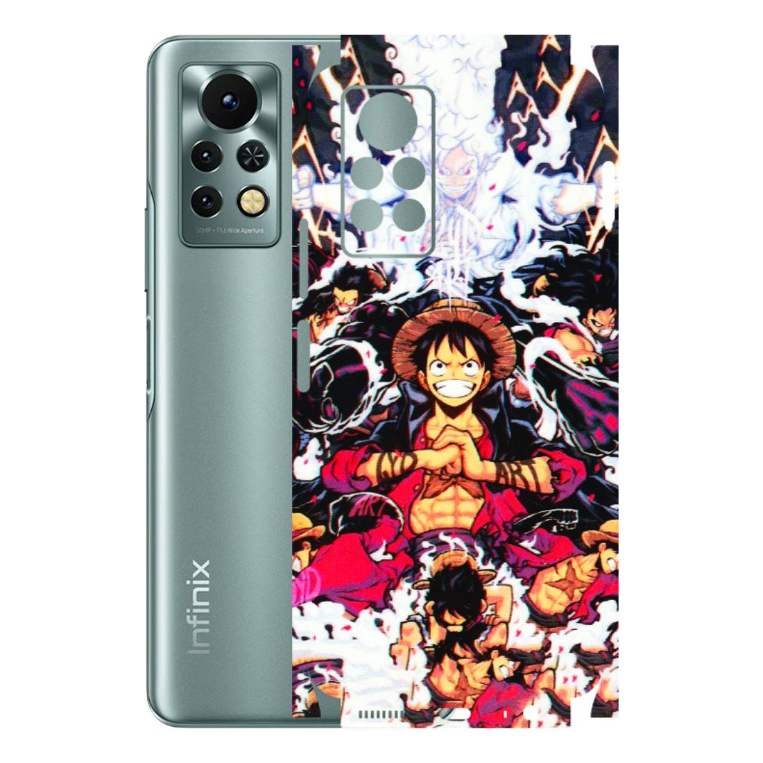INFINIX Phone Skins (All Models) - Luffy Anime Character - 3D Embossed Finish (L-203) Infinix Note 11S