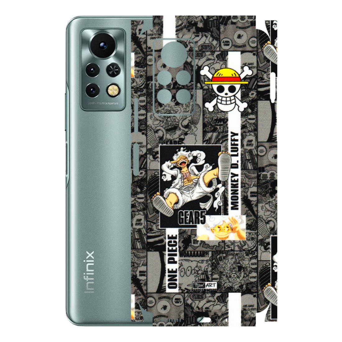 INFINIX Phone Skins (All Models) - Cuffy Anime MonkeyCamic - 3D Embossed Finish (L-242) Infinix Note 11S