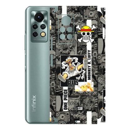 INFINIX Phone Skins (All Models) - Cuffy Anime MonkeyCamic - 3D Embossed Finish (L-242) Infinix Note 11S