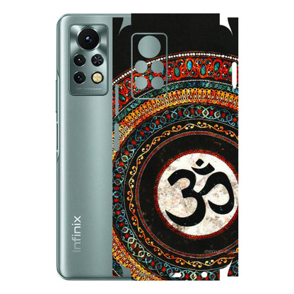 INFINIX Phone Skins (All Models) - Aum Chant Abstract - 3D Embossed Finish (L-42) Infinix Note 11S