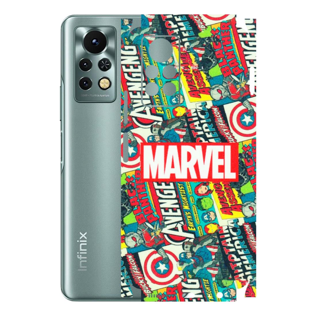 INFINIX Phone Skins (All Models) - Marvel Comic Lover - Matte Finish (M-30) Infinix Note 11S