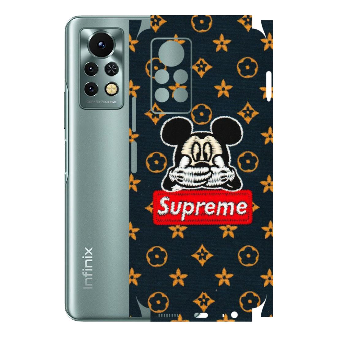 INFINIX Phone Skins (All Models) - Mickey Supreme - Matte Finish (M-83) Infinix Note 11S