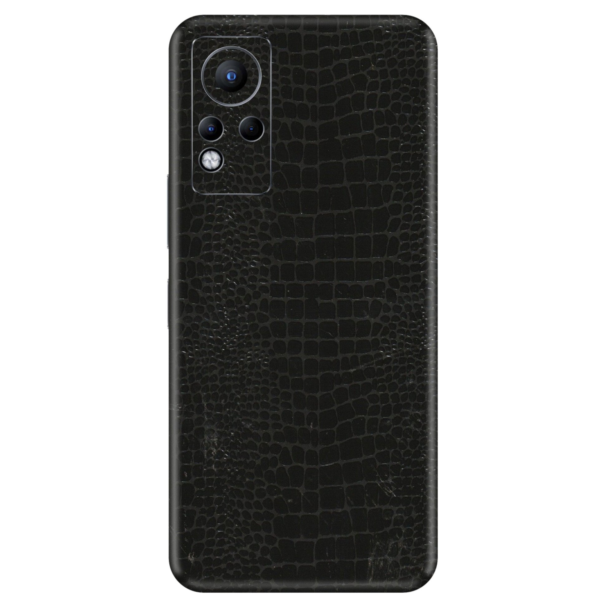 INFINIX Phone Skins (All Models) - Snake Leather Black - 3D Embossed Finish (L-107) Infinix Note 11