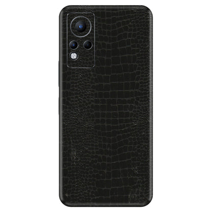 INFINIX Phone Skins (All Models) - Snake Leather Black - 3D Embossed Finish (L-107) Infinix Note 11