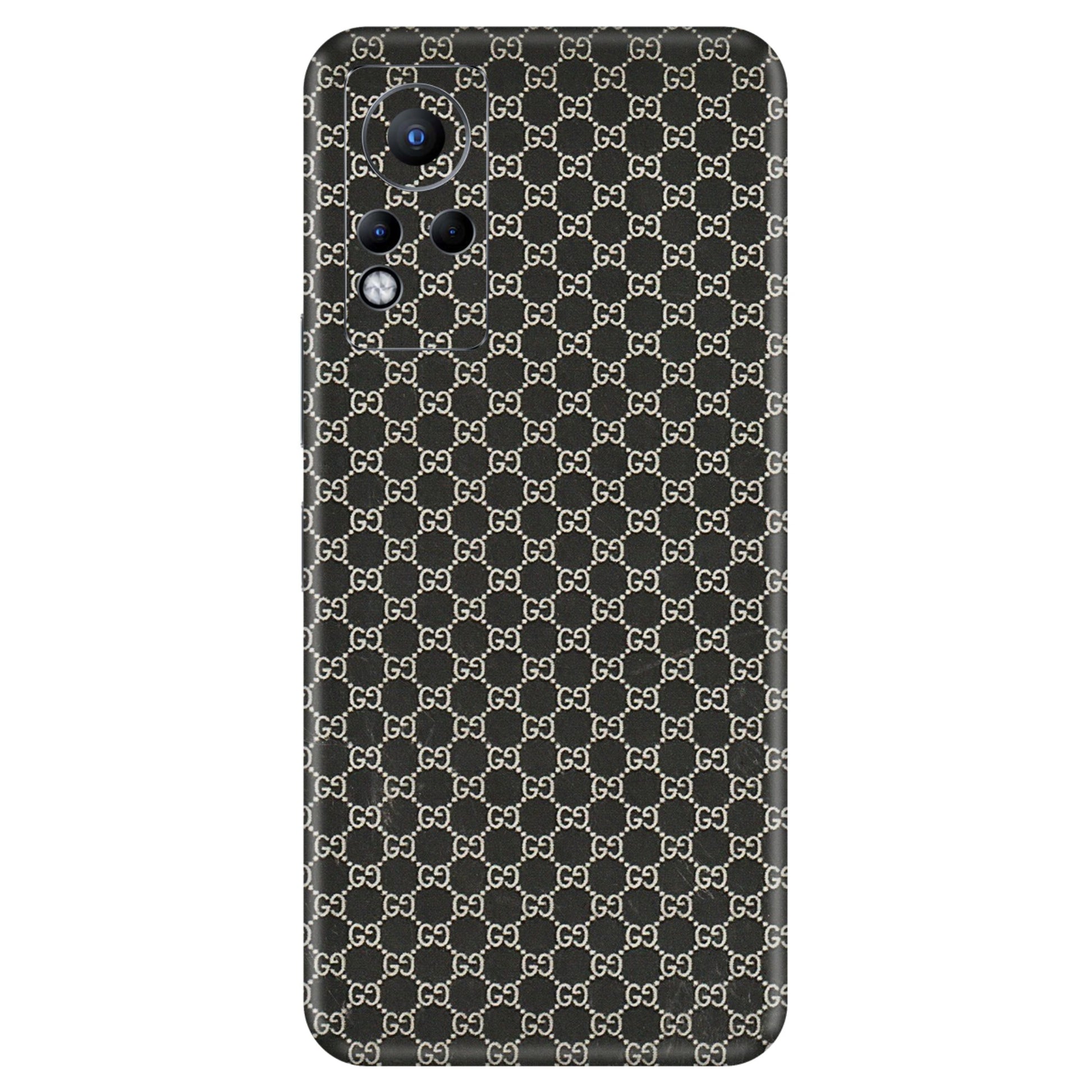 INFINIX Phone Skins (All Models) - Black G Print - 3D Embossed Finish (L-109) Infinix Note 11
