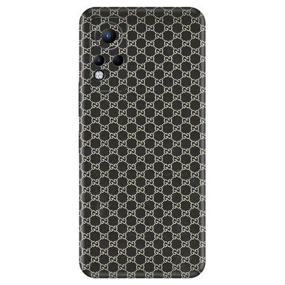 INFINIX Phone Skins (All Models) - Black G Print - 3D Embossed Finish (L-109) Infinix Note 11