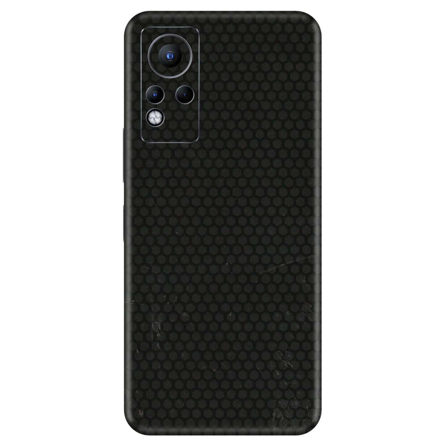 INFINIX Phone Skins (All Models) - Black honeycomb - 3D Embossed Finish (L-114) Infinix Note 11