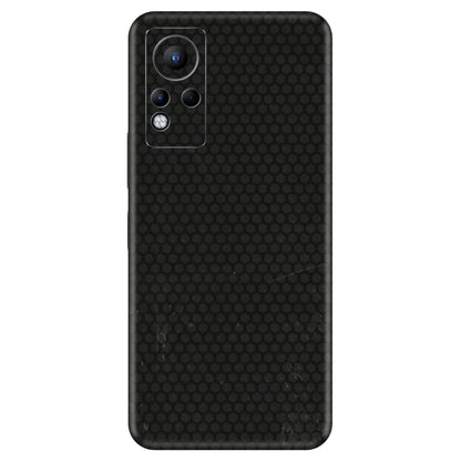 INFINIX Phone Skins (All Models) - Black honeycomb - 3D Embossed Finish (L-114) Infinix Note 11