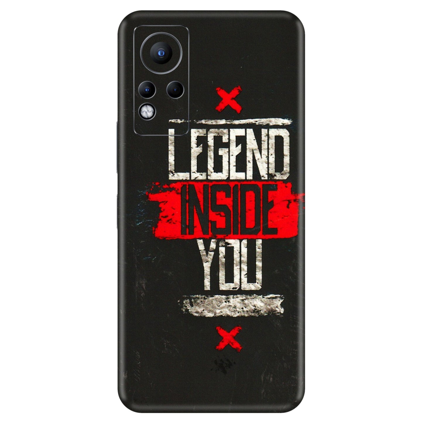INFINIX Phone Skins (All Models) - Legend Inside You - 3D Embossed Finish (L-186) Infinix Note 11