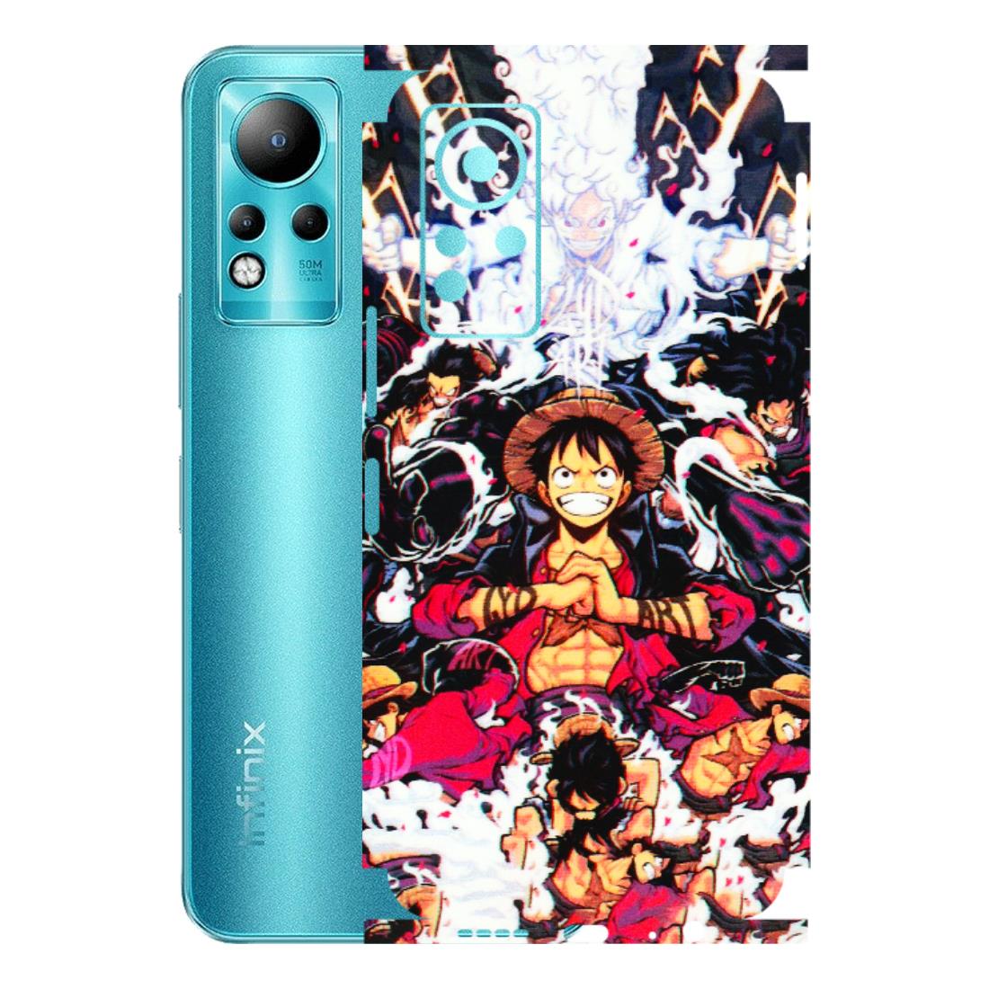 INFINIX Phone Skins (All Models) - Luffy Anime Character - 3D Embossed Finish (L-203) Infinix Note 11
