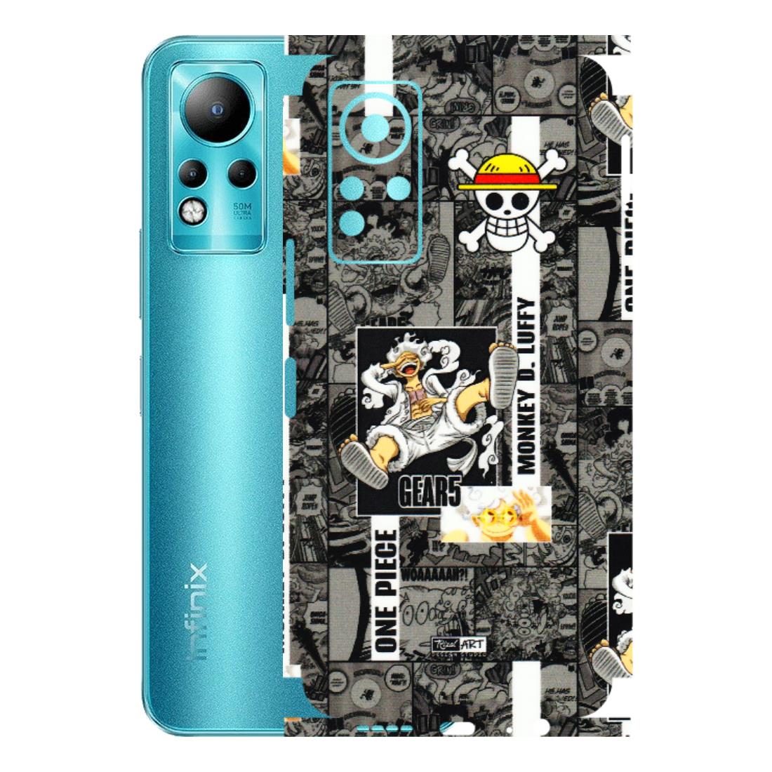 INFINIX Phone Skins (All Models) - Cuffy Anime MonkeyCamic - 3D Embossed Finish (L-242) Infinix Note 11